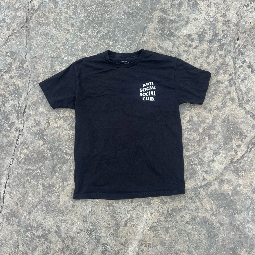 Anti Social Social Club Black Japanese Cherry Blossoms T-Shirt